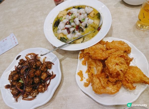 最鍾意同屋企人一齊食酸菜魚，酸菜魚嘅味道令人無法抗拒，魚又冇...