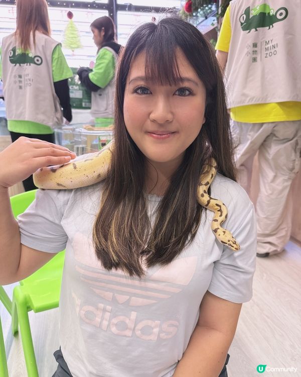 媽咪蛇頸初體驗🐍！緊張又興奮🤩