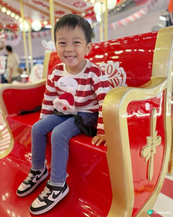 西沙冬日樂園🎠！旋轉木馬超夢幻✨！