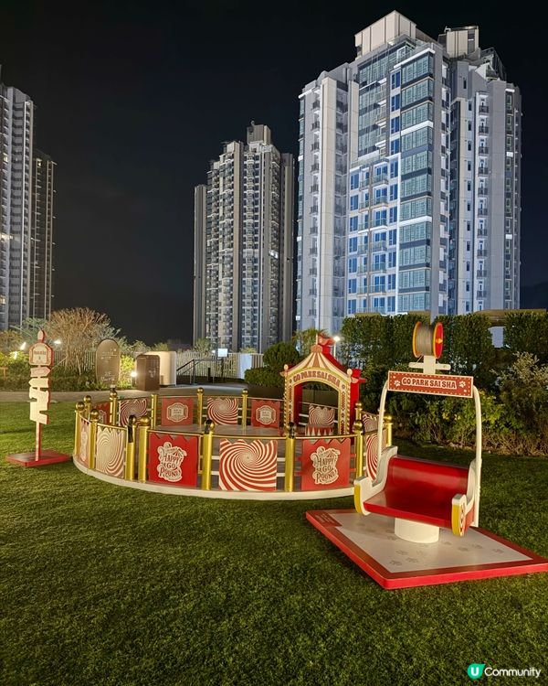 西沙冬日樂園🎠！旋轉木馬超夢幻✨！