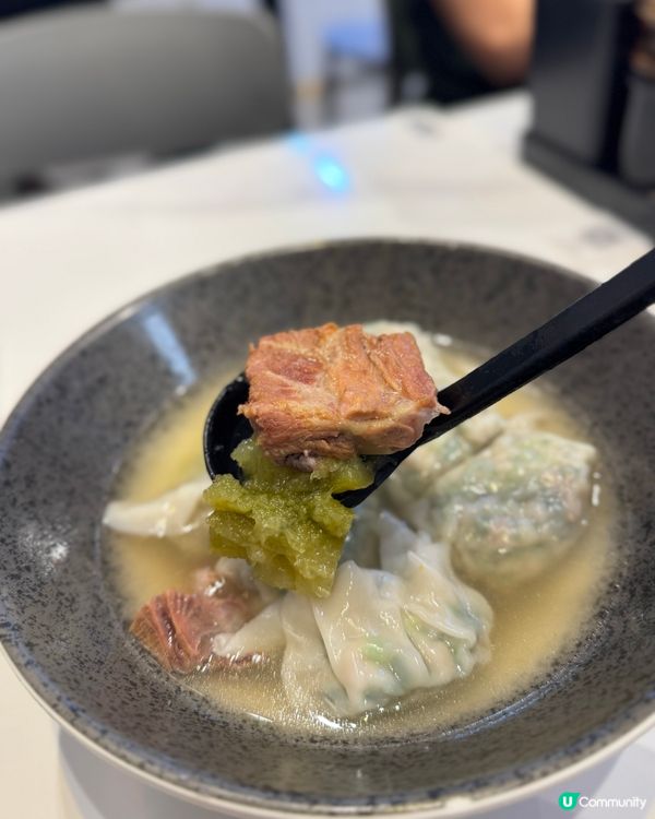 平民價大滿足！足料手工湯餃配老火靚湯
