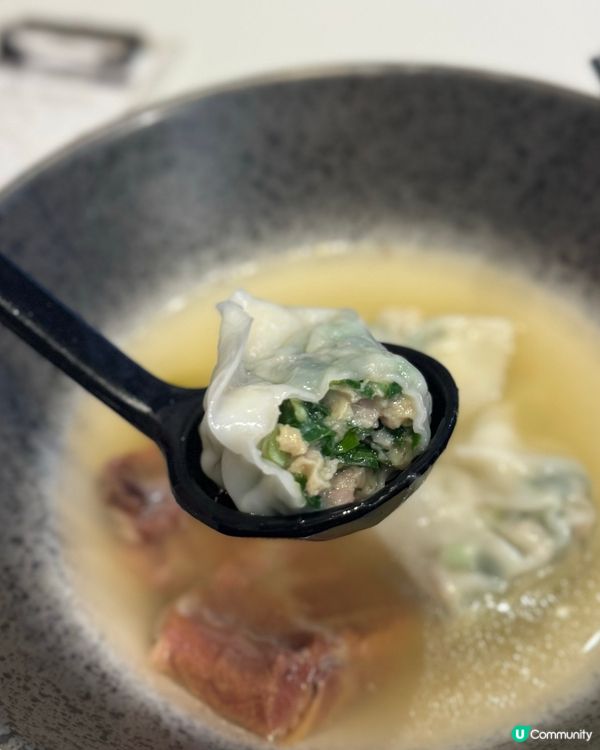平民價大滿足！足料手工湯餃配老火靚湯