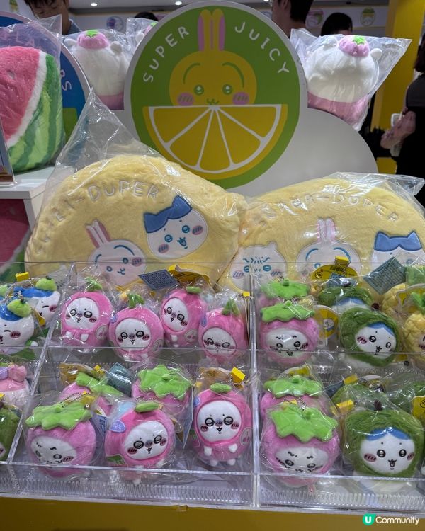 中國Miniso限定💡Chiikawa水果市集快閃店✨