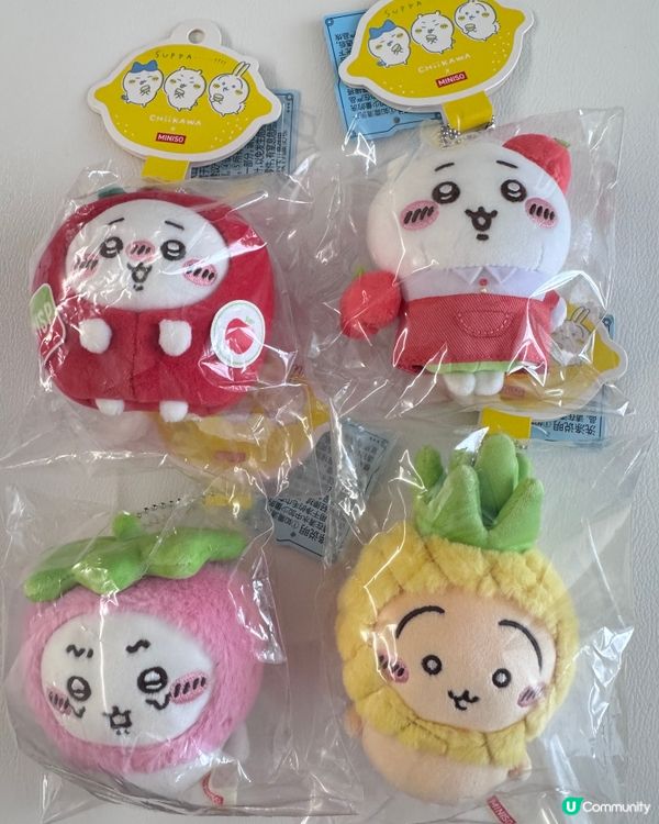 中國Miniso限定💡Chiikawa水果市集快閃店✨