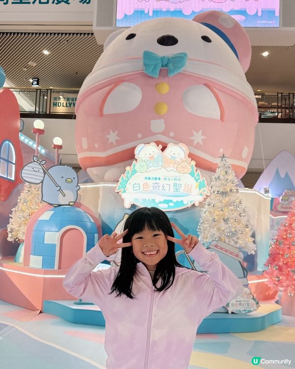 荷里活廣場❄️角落小夥伴雪國過聖誕！📸