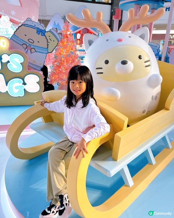 荷里活廣場❄️角落小夥伴雪國過聖誕！📸