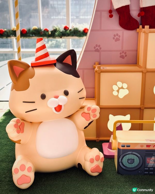 與商場可愛貓貓😸聖誕🎄裝飾打卡