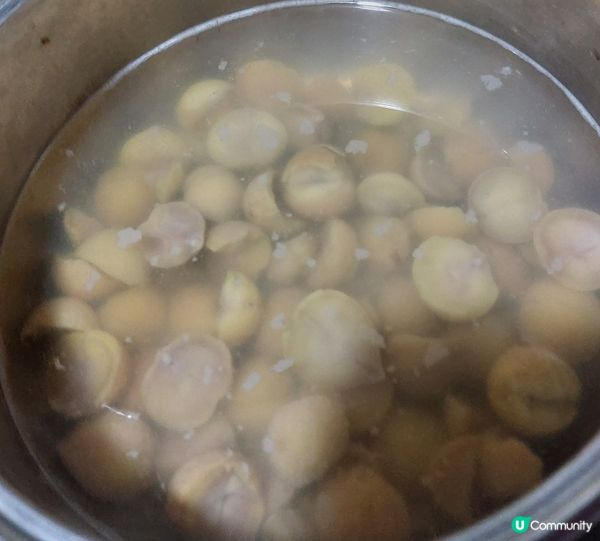 自家製栗子糖水