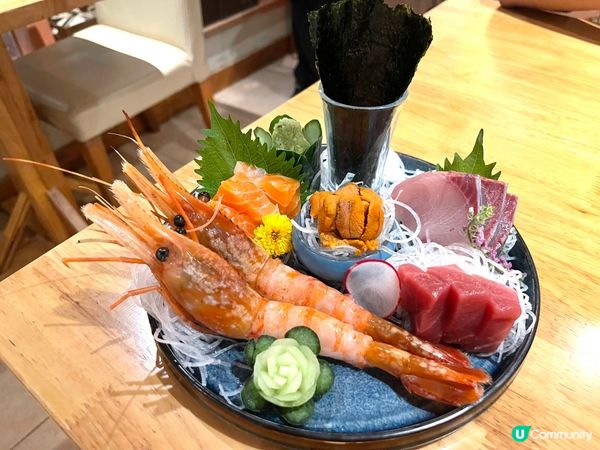 呢盆見到都流晒口水嘅刺身拼盤，樣樣都好新鮮鮮甜，好肥美，食到...