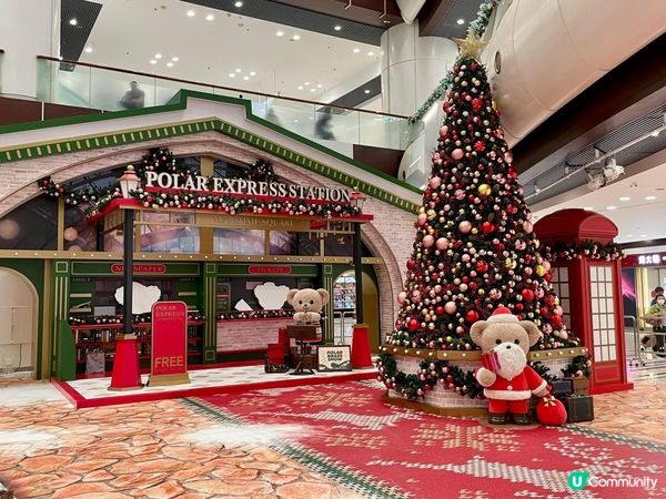 青衣城今年聖誕🎄佈置好靚😍。有舊火車🚞同Bea日。好有氣氛