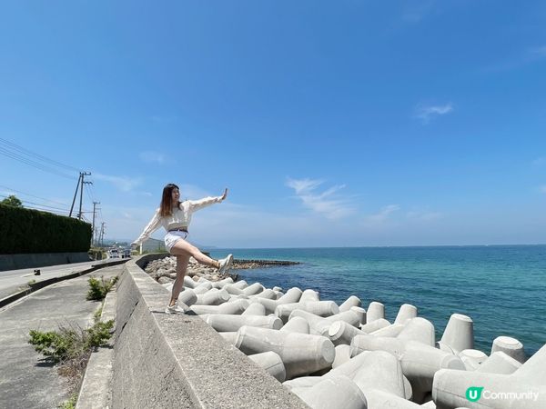 6月份同朋友去?日本淡路島，天氣超級好勁好天！係海邊影相點影...