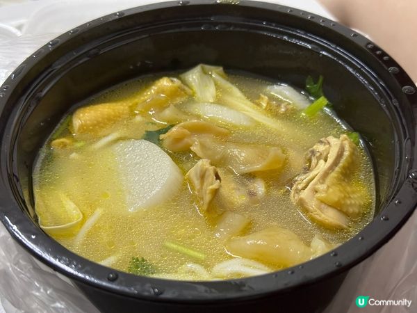 超好味中秋限定譚仔三哥花膠貴妃雞米線配椰子雞湯