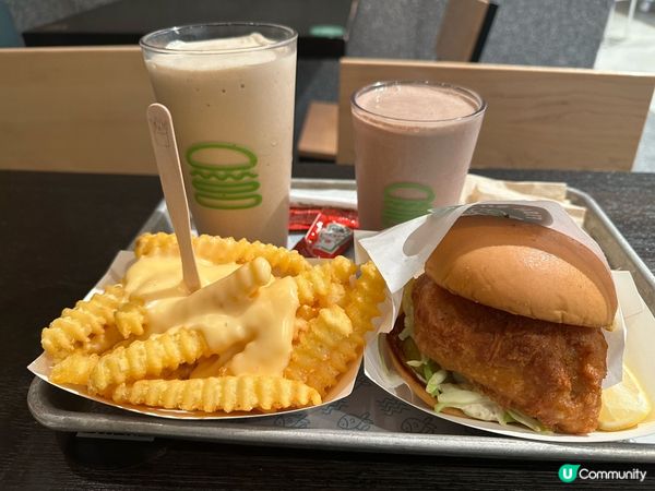 Shake Shack 情人節下午茶🤣😂🎊❤️🎉