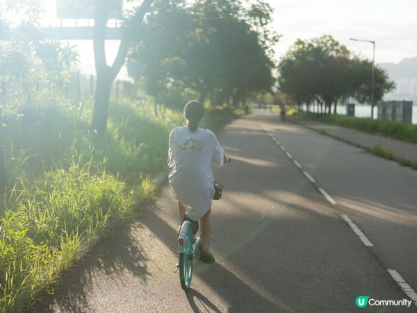 大埔海濱單車遊🚴‍♀️！親子情侶都啱玩！🌊☀️