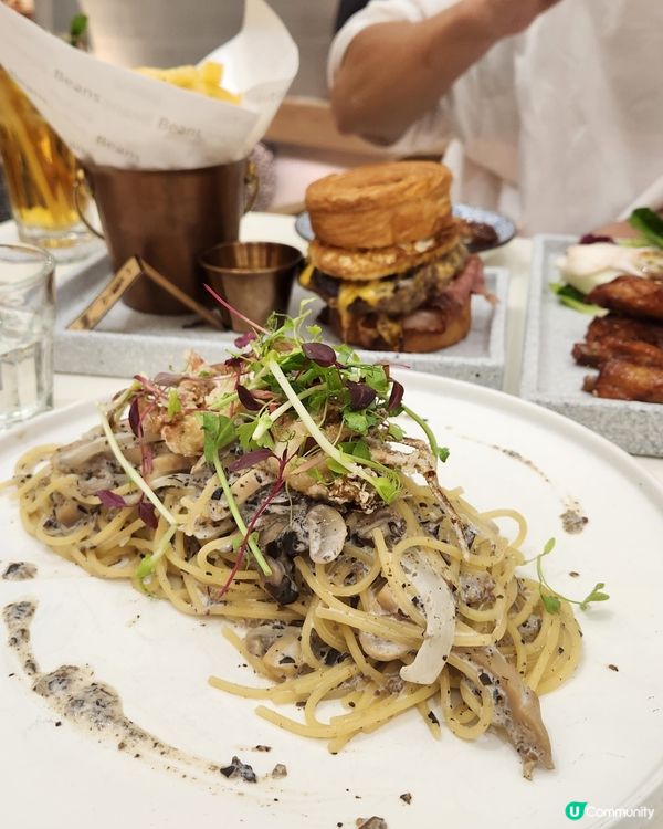 ✨️黑松露軟殼蟹意粉 😍✨️