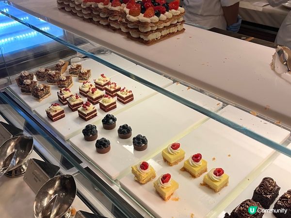 君悅咖啡廳食物新鮮可口，甜品美味，海南雞飯值得一試。