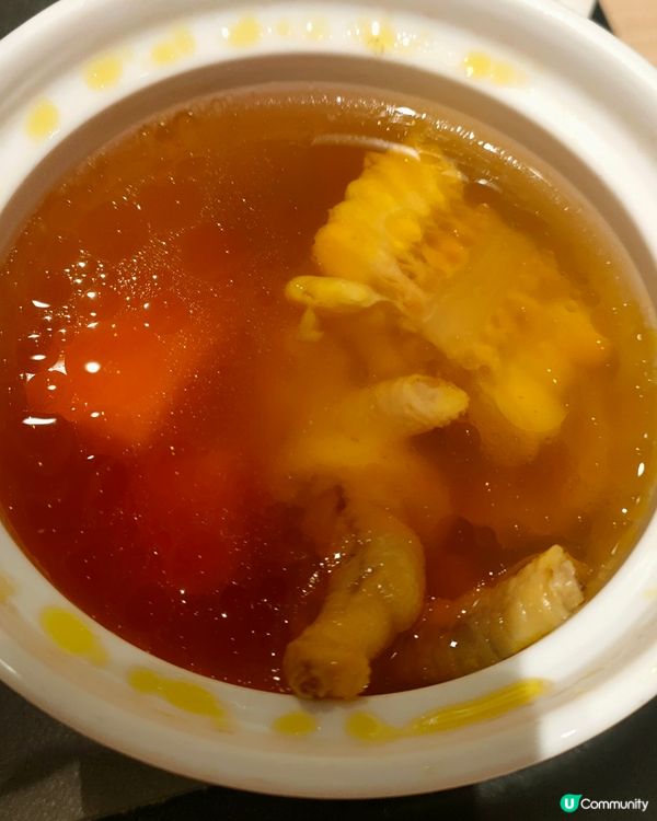 温迪試飲加購老火湯，無花果紅蘿蔔粟米雞腳湯！😋