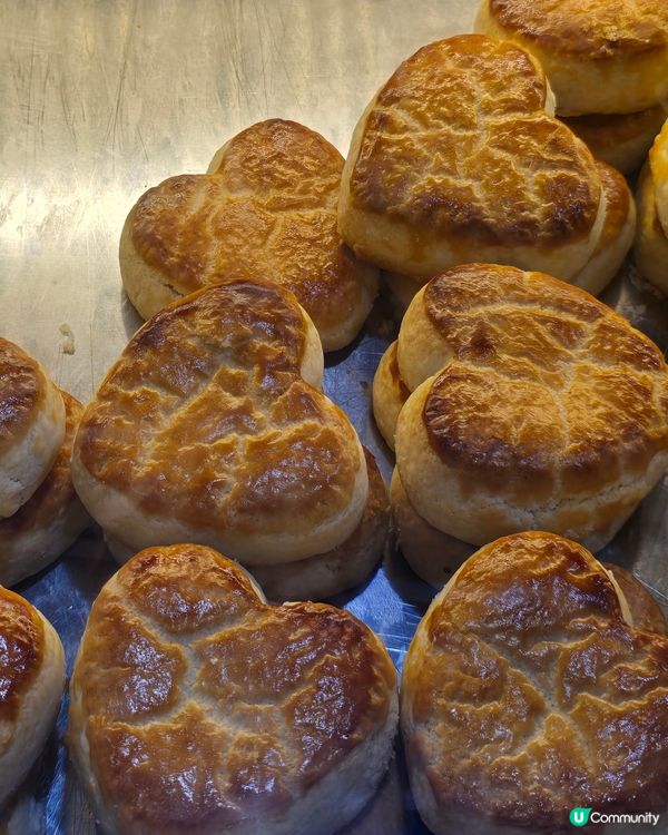 恆香推出"心形老婆餅"💓💓💓👍 情人節快樂