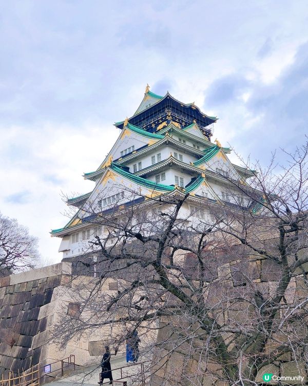 大阪城🏯親子輕鬆遊！🚶‍♀️🌳