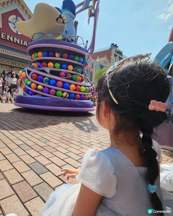 迪士尼花車巡遊夢幻打卡地點💕