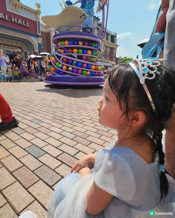 迪士尼花車巡遊夢幻打卡地點💕