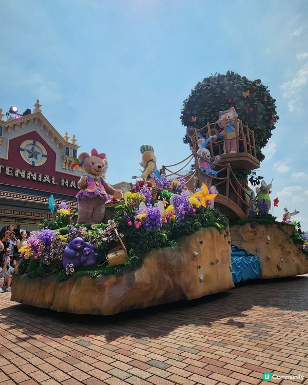 迪士尼花車巡遊夢幻打卡地點💕