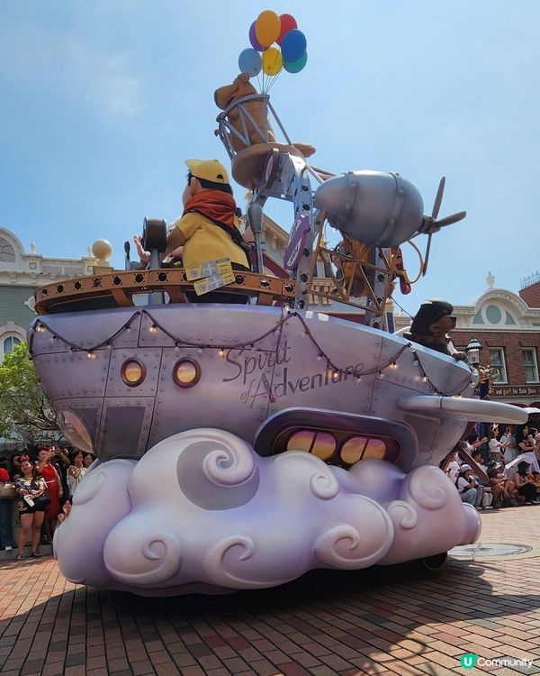 迪士尼花車巡遊夢幻打卡地點💕