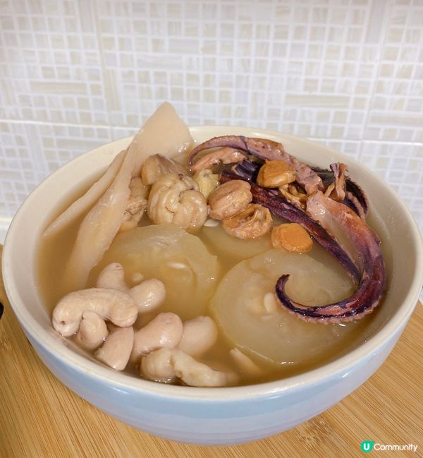 章魚日月魚節瓜湯