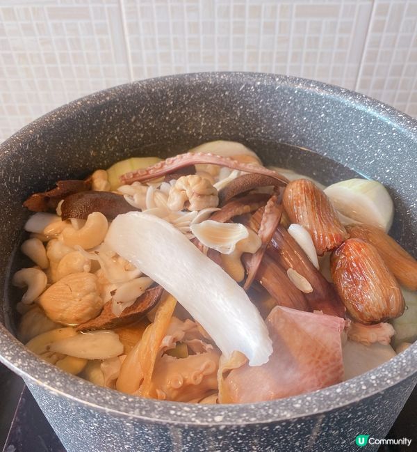 章魚日月魚節瓜湯