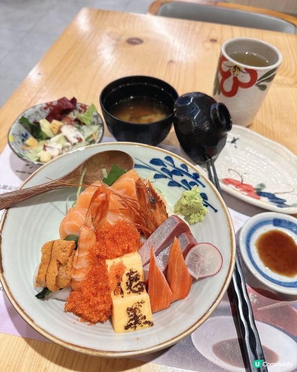 足料肥美厚切魚生丼飯