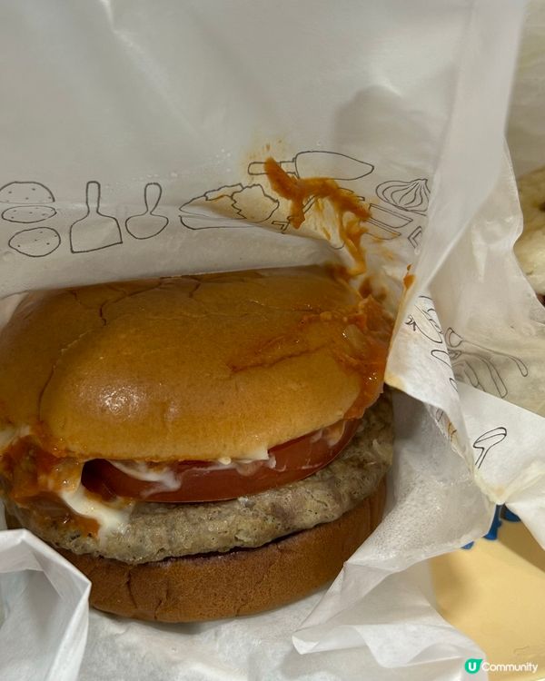 Mos Burger 🍔海鮮珍珠堡 🦐 白色摩斯漢堡