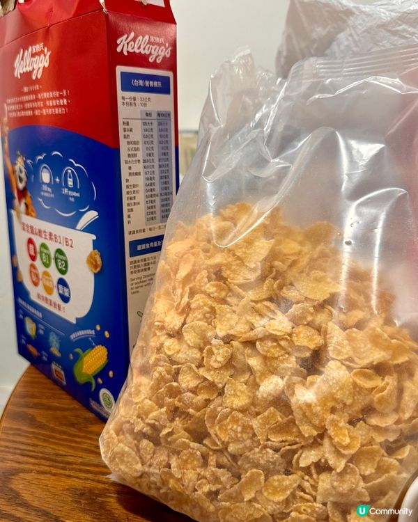 最愛嘅早餐香甜玉米片