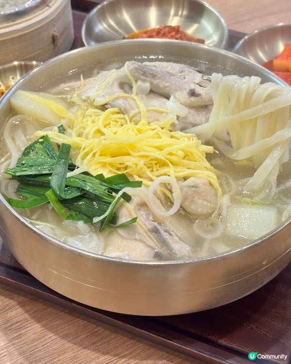 韓式湯麵🍜！雞湯麵勁正😋！