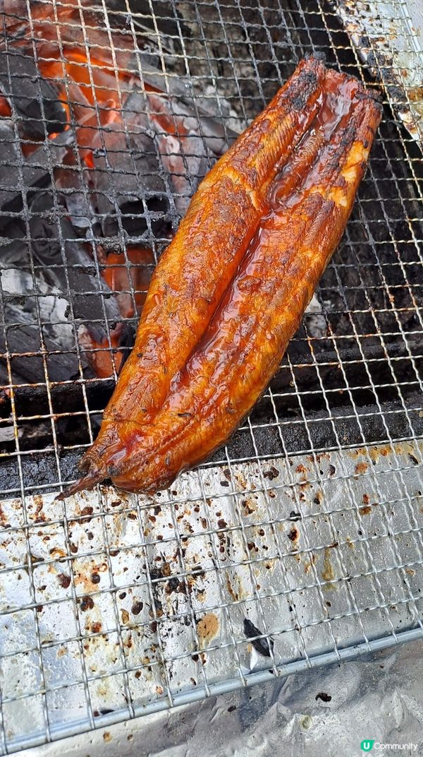 今日同屋企人一齊去燒烤BBQ，鰻魚都成為我哋BBQ嘅食材，味...