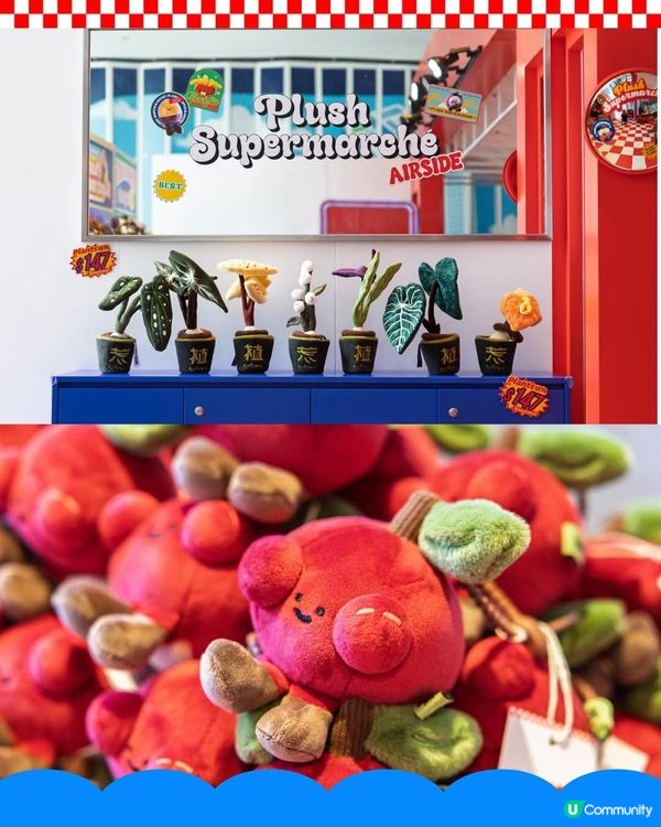 萌爆公仔超市開張啦！🍓🥕