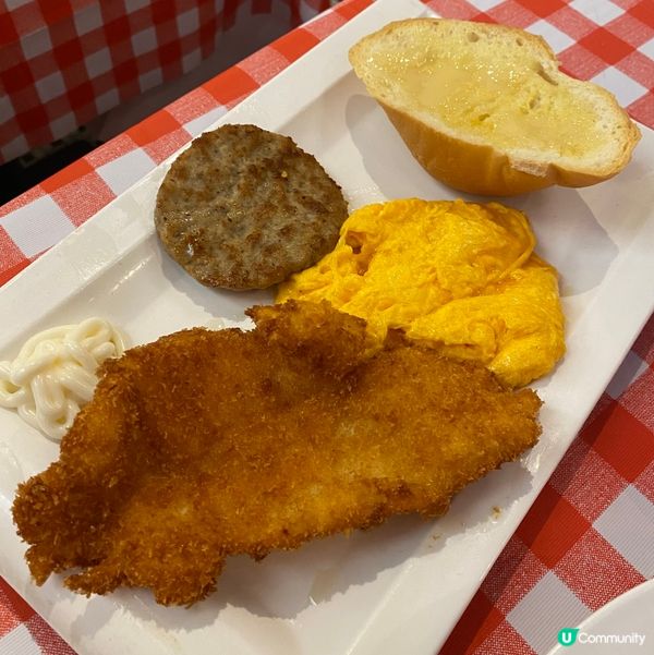 我啲首選早餐🍳🇭🇰懷舊港式扒房👍🏻性價比超高嘅早餐