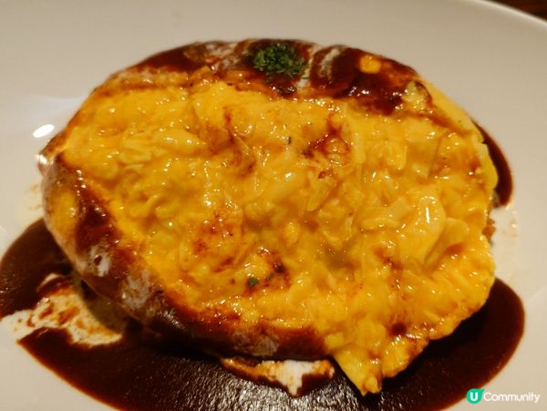 福岡一人行😋 人氣瀑布蛋包飯🤤