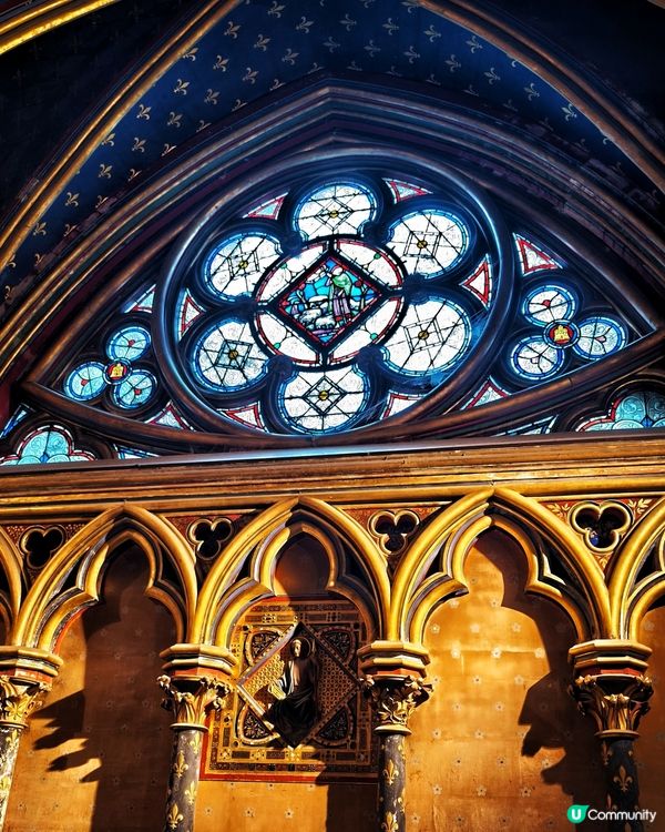 巴黎聖徒禮拜堂🤩！哥德式建築太靚啦！✨