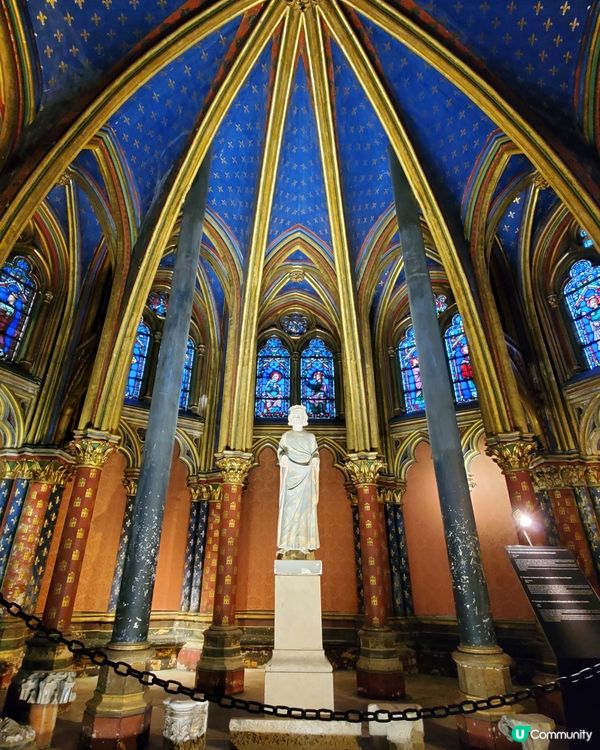 巴黎聖徒禮拜堂🤩！哥德式建築太靚啦！✨