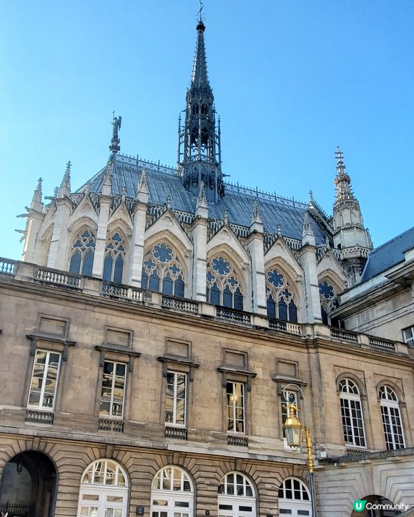 巴黎聖徒禮拜堂🤩！哥德式建築太靚啦！✨