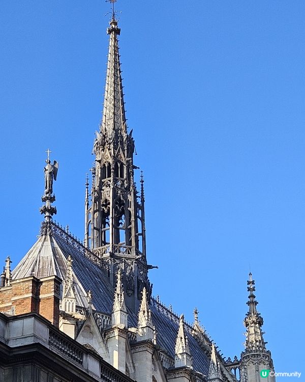 巴黎聖徒禮拜堂🤩！哥德式建築太靚啦！✨