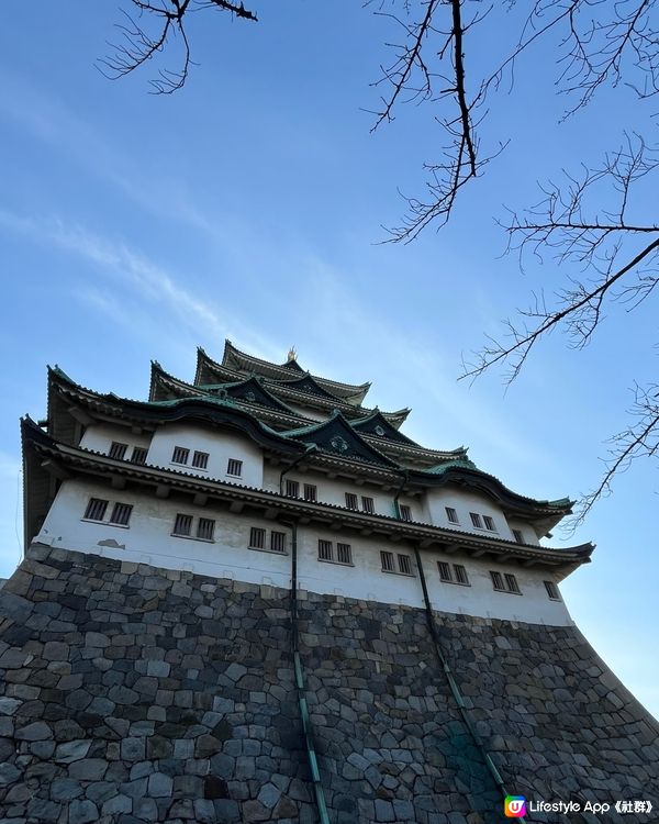 榮登首位被指定為日本國寶之名古屋城👍