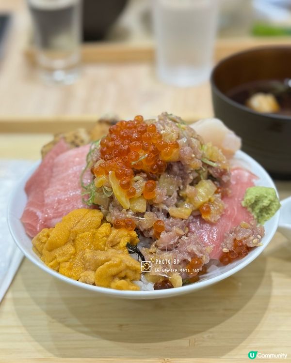 心齋橋玄海丼限定豪華海鮮丼！
