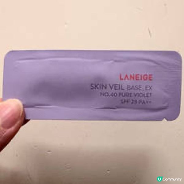 Laneige 紫色base☂️
