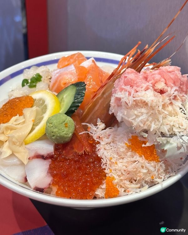 旺角超抵食自選海鮮丼🍣