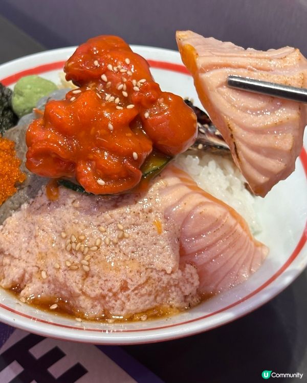 旺角超抵食自選海鮮丼🍣