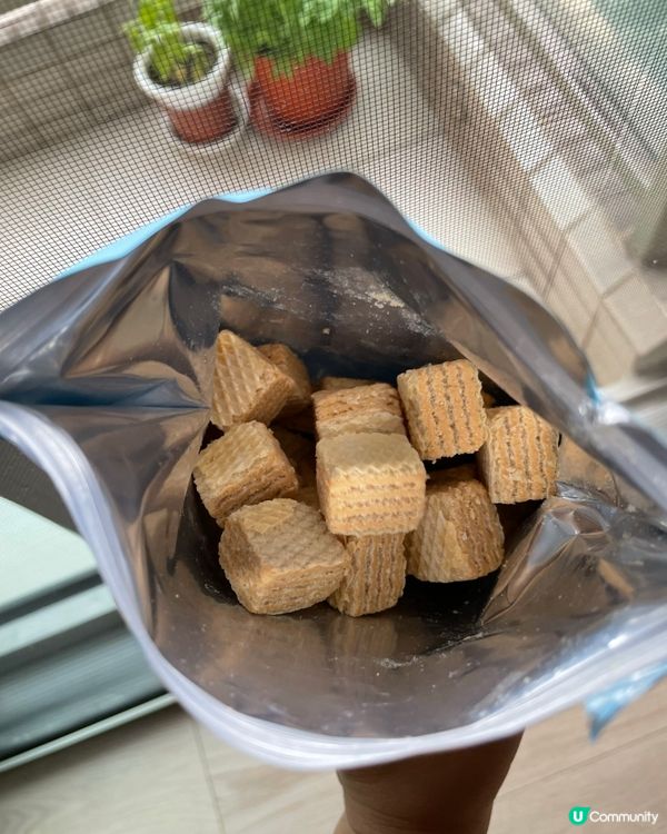 試食嘉頓粒粒威化