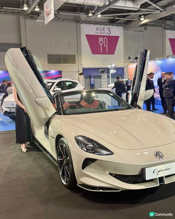 🚗💨 香港車展開幕啦！ 🤩