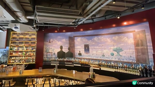 裝修特別嘅比利時餐廳，牛扒份量啱啱好👍🏻 叫Medium R...