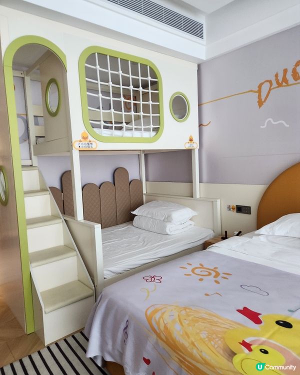 親子三床小黃鴨房！小朋友開心到飛起！🦆💛